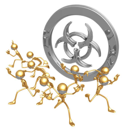 Bio Threat Fearの写真素材