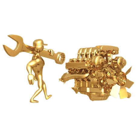 Auto Mechanicの写真素材