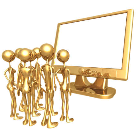 Monitor Frameの写真素材