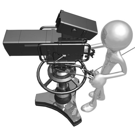 Studio Television Cameraの写真素材