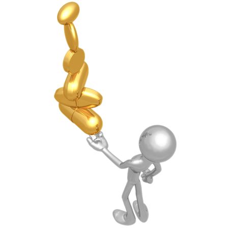 Balancing Pillsの写真素材