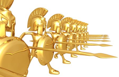 Spartan Phalanxの写真素材