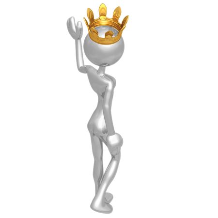 Queen Wavingの写真素材