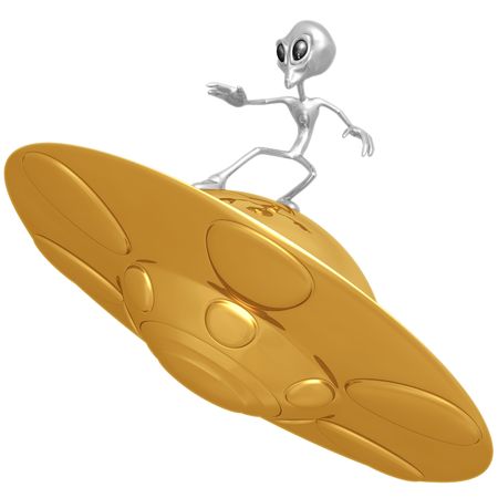 Alien Surfing UFO