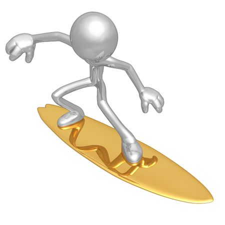 Surfingの写真素材