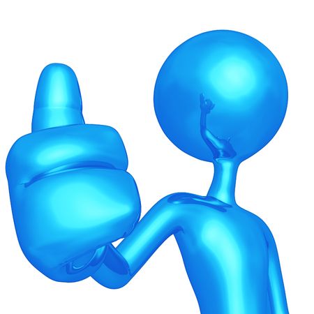 Thumbs Upの写真素材