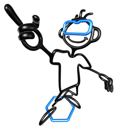 Virtual Reality VR 3D Illustration