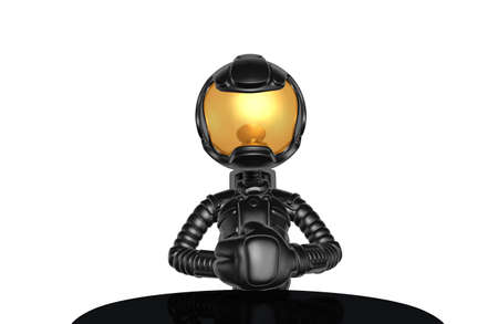 Astronaut Character 3D Illustration