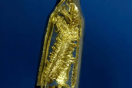 Cesium is the most active metal capsule for storing cesium.の写真素材