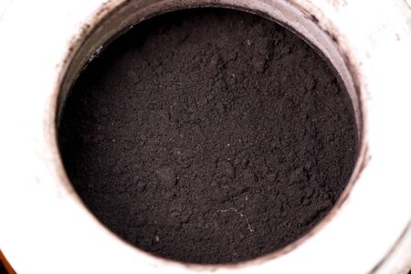 Manganese, pure manganese metal, manganese metal samplesの写真素材