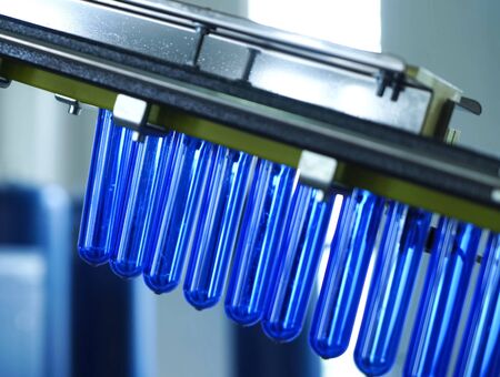 Filling line in plastic flasks. Liquid Filling Plant