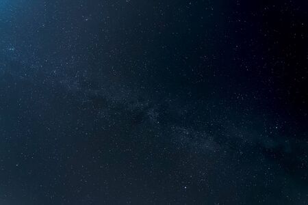 Starry sky background picture of stars in the night sky and the Milky Way.の写真素材