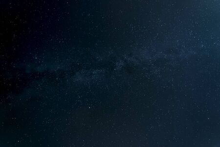 Starry sky background picture of stars in the night sky and the Milky Way.の写真素材