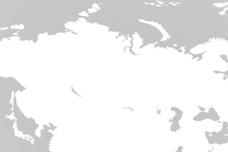 Map of Russia, illustration map of Russia.の写真素材