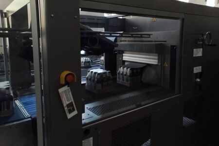 a Brewery, bottling and bottle transfer line