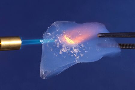 Airgel and experiences with it. Airgel properties.の写真素材