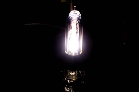 a Xenon lamp for car. Installing xenonの写真素材