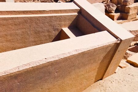 Megalithic buildings, artifacts, stone products of ancient civilization. Proof of ancient machining.