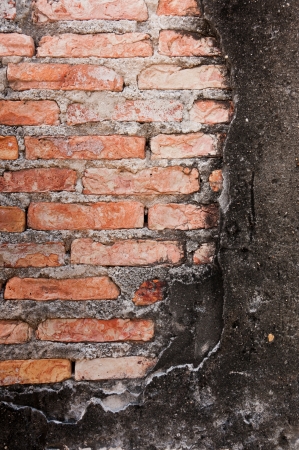 old brick wallの写真素材