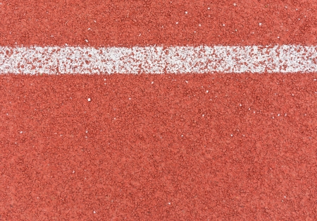 Running track lineの写真素材