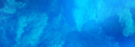 Light Blue Grungy Banner Background Illustrationの写真素材