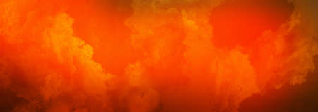 Burnt Orange Grungy Banner Background Illustrationの写真素材
