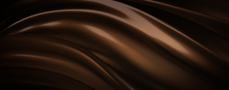 beautiful folds of light shiny silk, like foil or metallic surface in full screen. Beautiful clean metallic fabric wave background.の写真素材