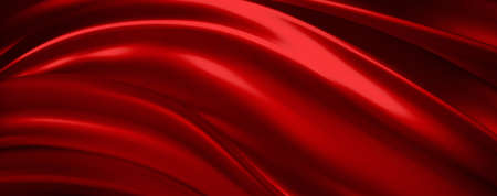 Smooth fluid shapes with glowing surface can be used as wallpaperの写真素材