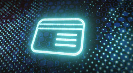 Credit Card E-commerce and technology concept.の写真素材