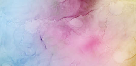 Fantasy Watercolor Lovely Polychromatic with Cadet Blue Colors Banner Texture Background Creative Concept For Creative Backdropの写真素材