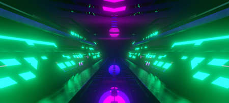 Ultramodern Digital Showroom Cutting Edge Club with Dark Slate Gray Colors Digital Platform...