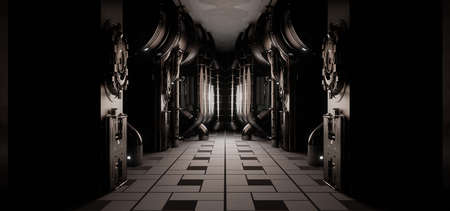 Abstract Futuristic Metallic Cement Digital Technology Background Innovative Gray Colors Modern...