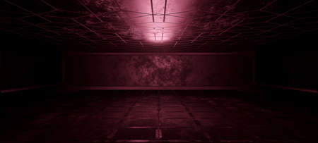 Digital Digital Future Spaceship Wonderful Glow with Black Colors Wallpaper Background With Space For Products Used For Clubs 3D Illustrationの写真素材