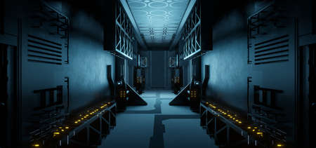 Future concept. Wallpaper in a cyberpunk style. Retro futuristic scene in a style of 80's. 3D...