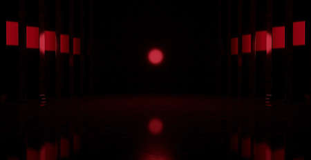 Luxury Elegant Marble Granite Corridor Tunnel Quiet Maroon Brown Banner Background Wallpaper For Product Presentation Background Renderingの写真素材