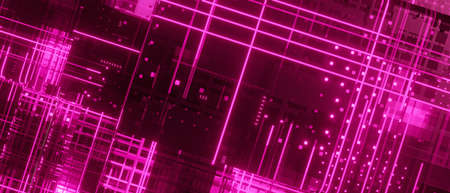 Abstract Luxury Abstract Random Square Tech Pattern Different Moods Future Maroon Banner Background Wallpaper Different Concepts 3D Renderの写真素材