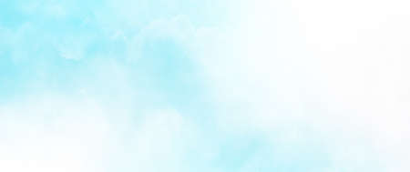 Colorful Clouds Watercolor Colored Banner Background Wallpaper Concept Celebrationの写真素材