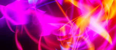 Beautiful Abstract Light Art Red Background Wallpaperの写真素材