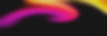 Abstract grainy background with a vibrant pink yellow gradient and noise texture effect. Perfect for...