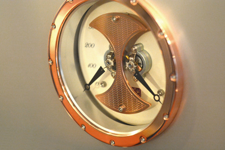 Audiophile audio power wattage meterの写真素材