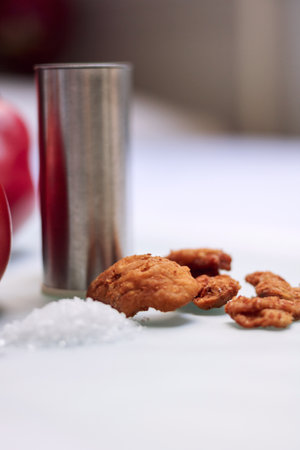 Greaves and salt.の写真素材