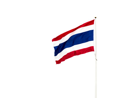 The flag of the Kingdom of Thailand