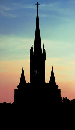 Baptist Church  known as "House of the Gospel" (was built in the early 1900s), Lutsk, Ukraineの写真素材
