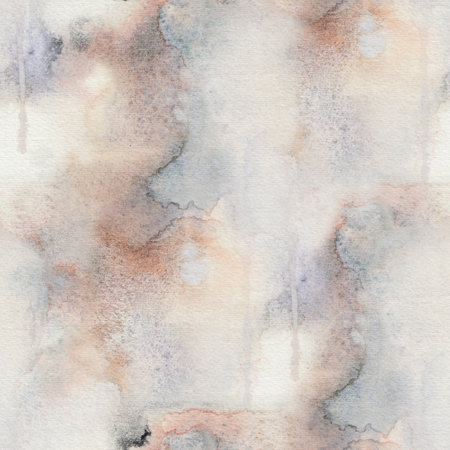 Watercolor hand drawn seamless pattern, Smoky pastel marble watercolor texture, Abstract pattern for wall art for contemporary room, modern homeの写真素材