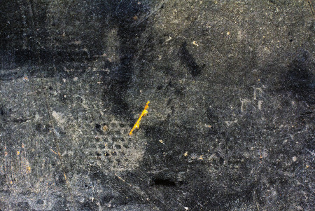 metallic sheet with elements of corrosionの写真素材