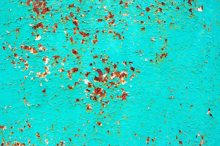 background sheet metal with elements of rustの写真素材