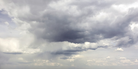Background of storm clouds before a thunder-stormの写真素材