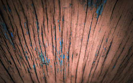 wooden texture with cracks and roughness. Wooden vintage background.の写真素材
