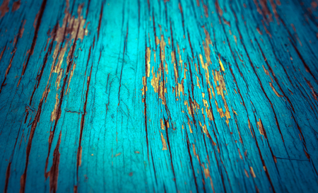 wood texture with knots and cracks for backgroundの写真素材