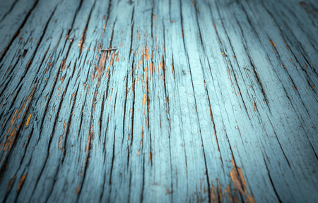 wood texture with knots and cracks for backgroundの写真素材
